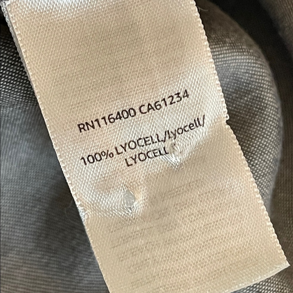 Daily Ritual Charcoal Gray Tunic Dress | Lyocell | Size Small - Picture 6 of 7
